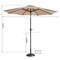 Nature Spring Nature Spring 9 Foot Auto-Tilt Patio Umbrella - Beige 550839WLG - alternate 3